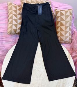 Black Wide Leg Trousers