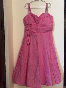 HNM Pretty Pink Summer Dress