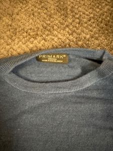 Blue Knit Sweater