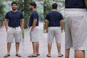 Metronaut Unused Comfy Grey Lounge Shorts