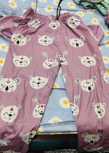 Cute Cartoon nightsuit set of 2