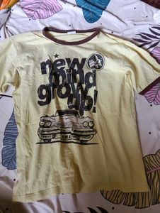 Yellow Graphic T-Shirt