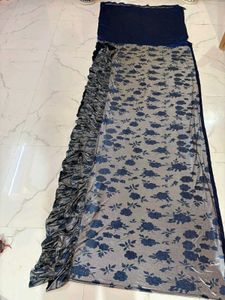 brand new metalic retro style  Saree