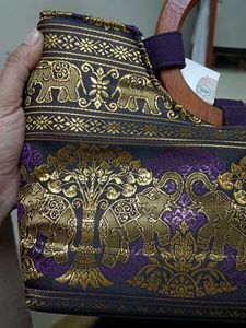 Imported Handbag From Thailand HandArt+Embroidery