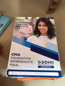CMA Intermediate Study Material