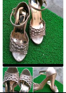 Diwali 🎇 damaka Sandals with multi colour jh