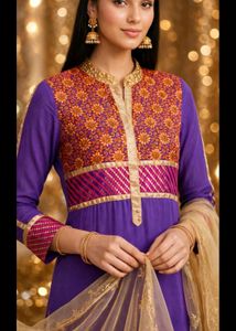 Elegant Embroidered Kurti