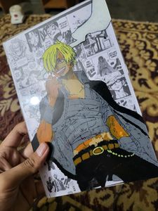 Glass Paint Sanji One Piece Anime Manga