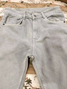 Stylish Grey Denim Jeans