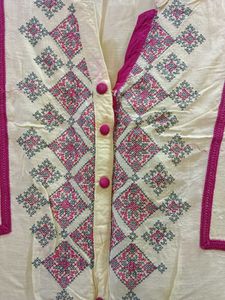 Karigari Ethnic yellow 3 Piece Kurta Set