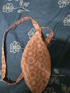 Boho Floral Bead Bag