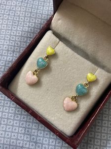Cute Heart Dangle Earrings