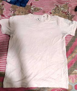 Men's Pink Striped T-Shirt