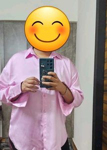Light Pink Button-Down Shirt ( just new )