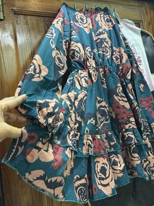 Floral Print Mini Dress