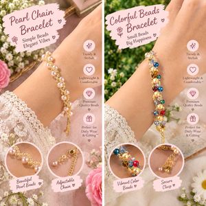 pack of 3  Korean beaded bracelet