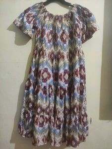 Boho Tiered Off-Shoulder Dress