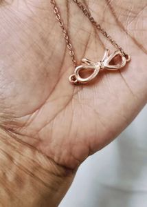 Necklace with Sparkling Ring