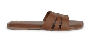 Stylish Brown Flat Sandals