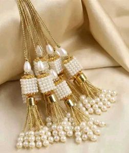 White Latkans for suit,, saares, blouse