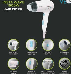 Vega Insta Wave 1600 Hair Dryer