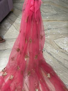 Embroidered Net febric 2 peices