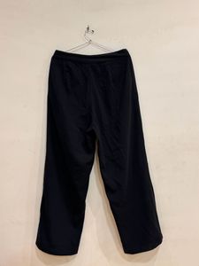 Pantaloons Black Pants With Open Slit