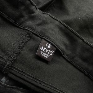 Y2k Korean Matte Black Heavy Denim Shorts