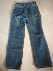 Straight Leg Dark wash jeans
