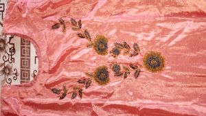 Peach Embroidered Salwar Kameez