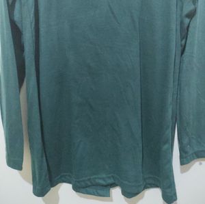 Entease dark green Shrug or cover up