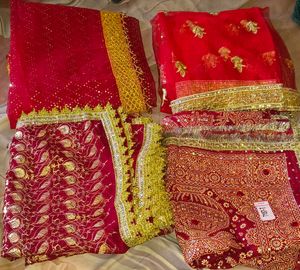 Traditional Indian dupatta Set 4