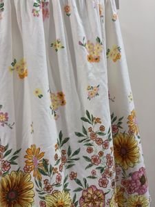 Floral Print padded Summer Dress super smooth