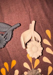 Floral Hair Claw Clips (Set of 4)