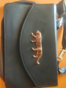 Jaguar Navy Blue Sling Unique Bag Buy It Now💙