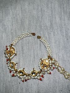 Elegant Pearl &amp; Crystal  Nath