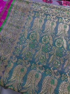 Purple Banarasi Silk Saree