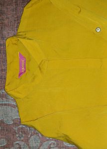 Vibrant Mustard Yellow shirt