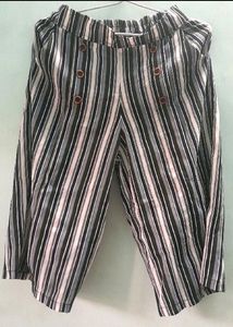 👖Women Striped Loose Wide Leg Flared Pant Palazzo