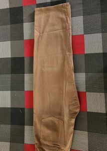 Brown Cargo Wide-Leg Pants