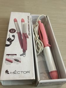 2 In 1 Hair Straightener Cum Curler