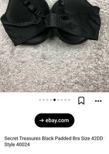 secret treasure black bra