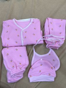 New Born Baby Winter Wear 5pcs Set