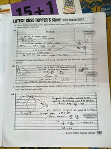 CBSE Mathematics Sample Papers for Class 10