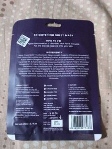 Foxtale Brightening Sheet Mask