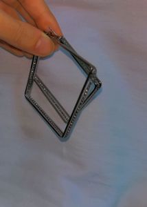 Dimond Studded Statement Earrings- Artificial