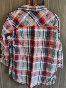Plaid Button-Down Shirt