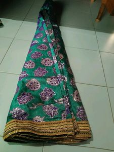 Semi Stitched Lehnga With Blouse