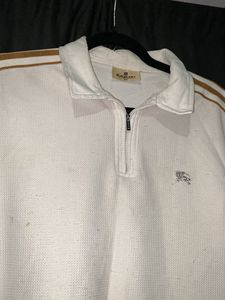Men's Beige Polo Shirt
