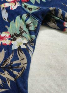 Floral Print Hoodie